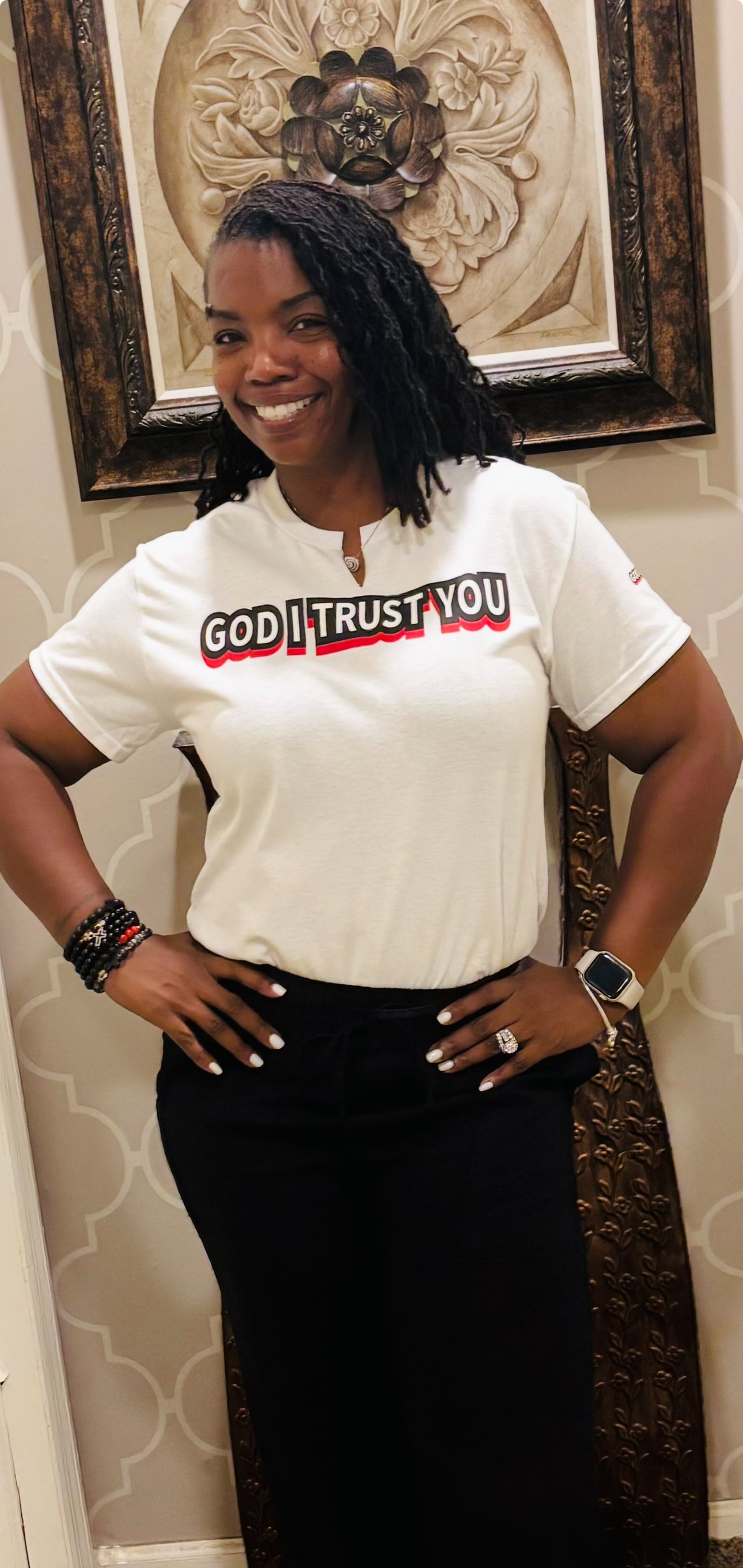 GOD I TRUST YOU SHORT SLEEVE T-SHIRT