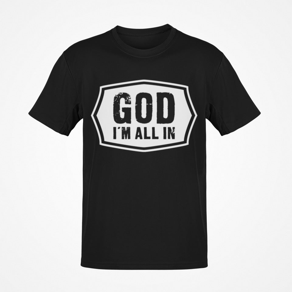 Short Sleeve T-Shirt (Black/White )