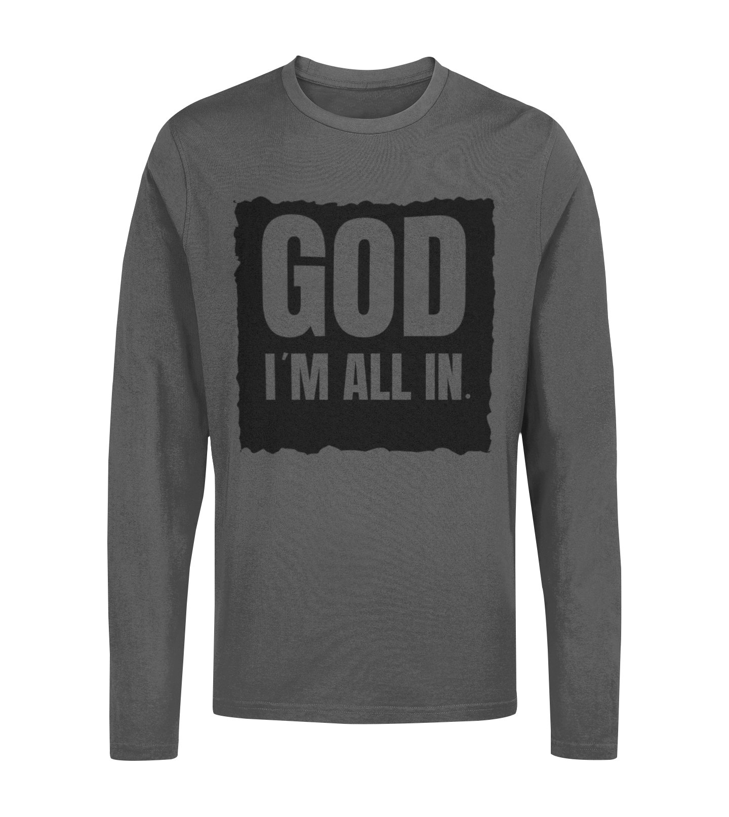 Long sleeves T-shirts (God Im All In) Unisex