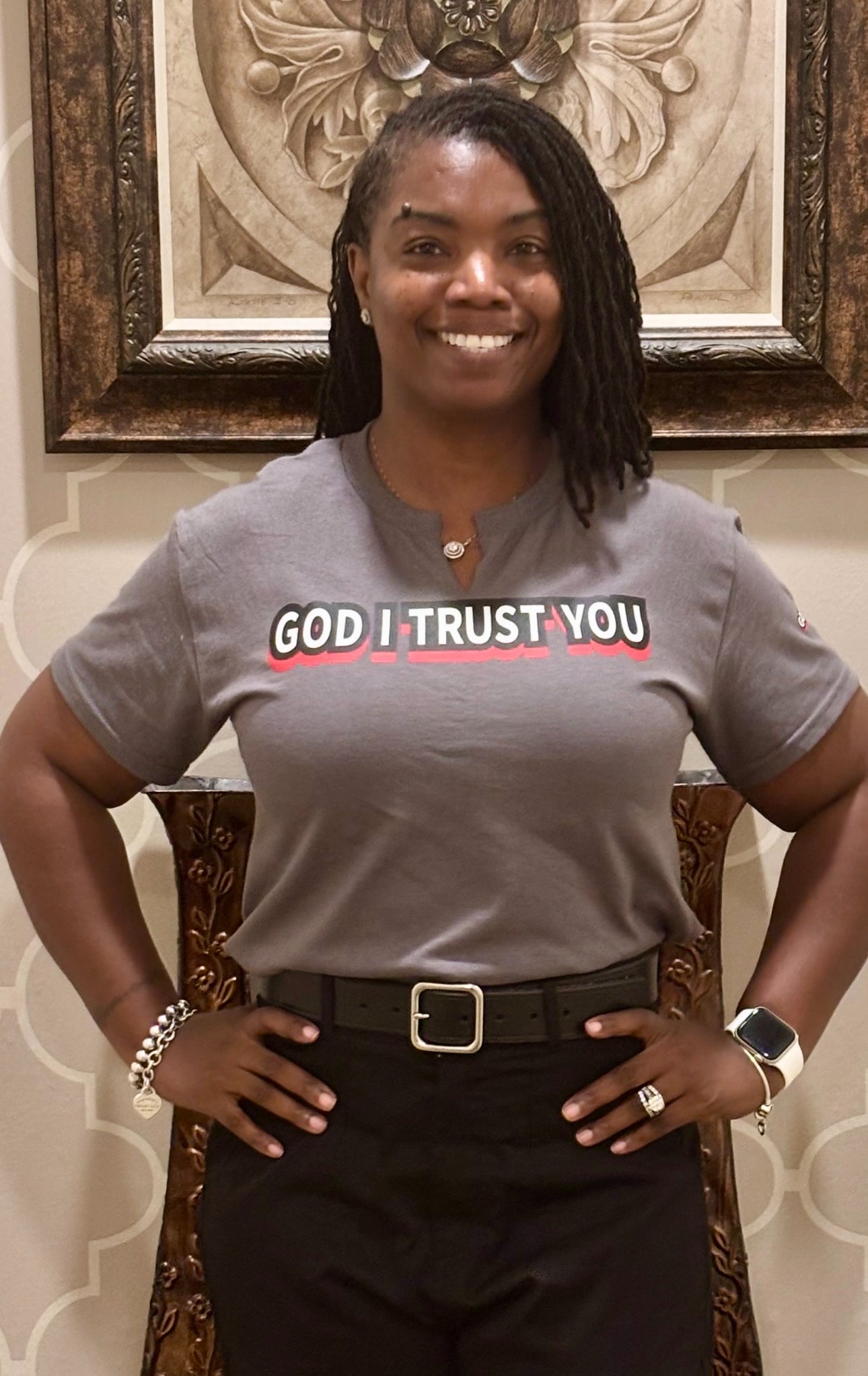GOD I TRUST YOU  SHORT SLEEVE  T-SHIRT