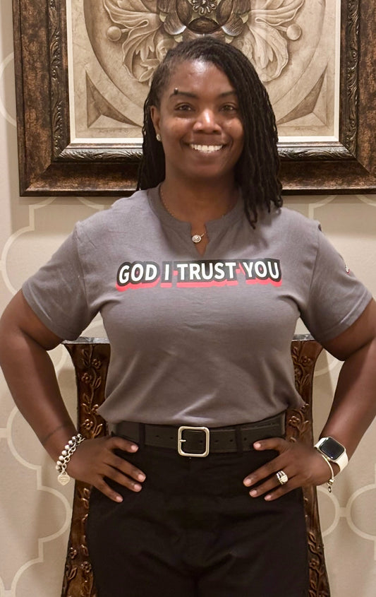 GOD I TRUST YOU  SHORT SLEEVE  T-SHIRT