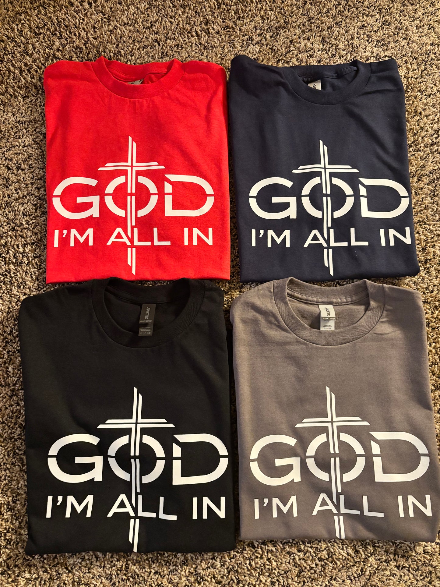 ON THE CROSS short sleeve t-shirts