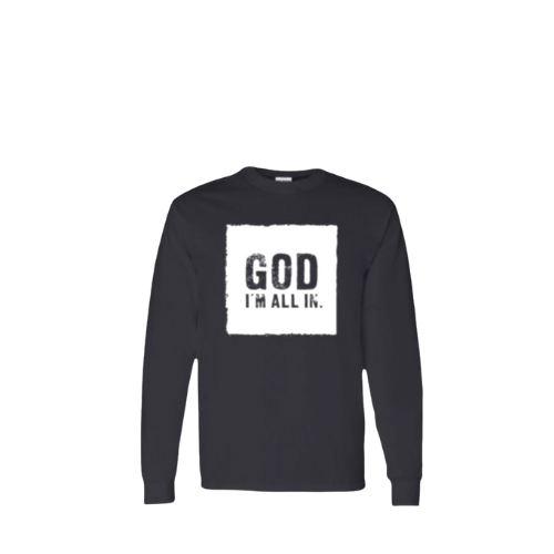 Long Sleeve T-Shirt (Black/White)